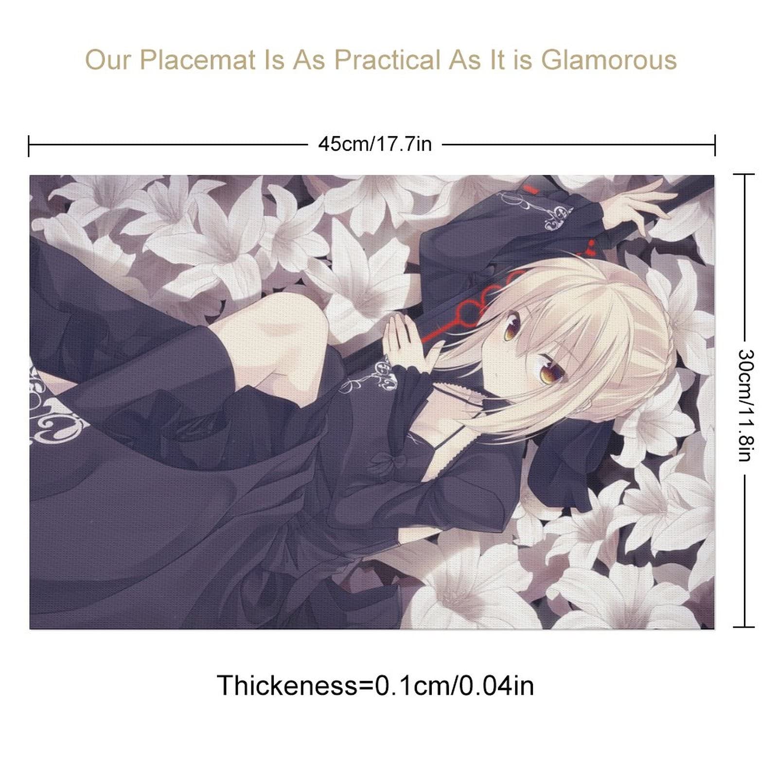 fate ランチョンマット 9点 Amazon｜ランチョンマット Fate FGO/フェイト 1 PCS 45*30cm