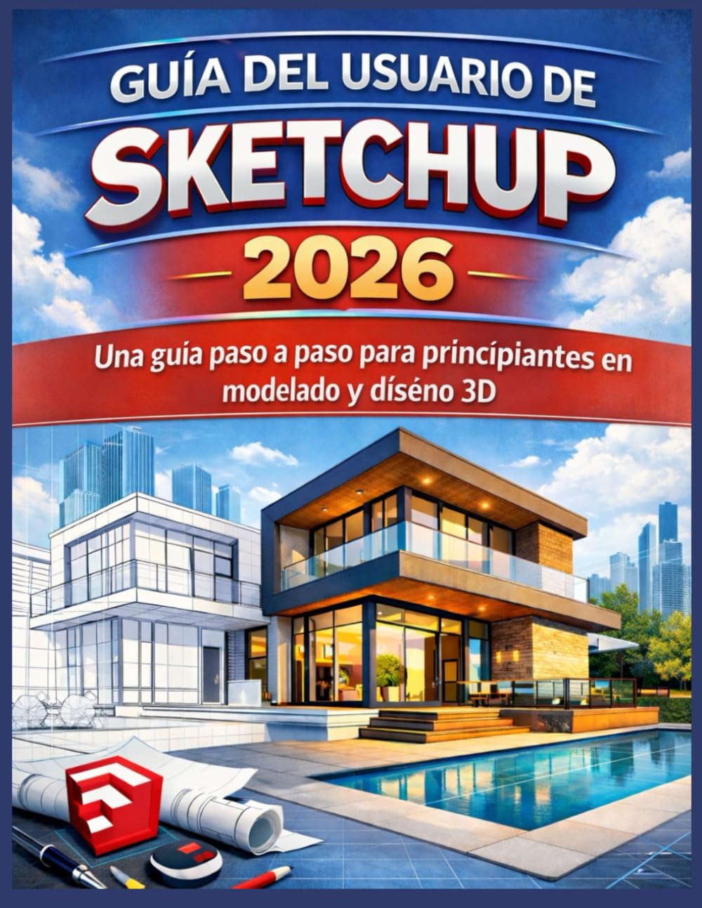 GUÍA DEL USUARIO DE SKETCHUP 2026: Una guía paso a paso para principiantes en modelado y diseño 3D