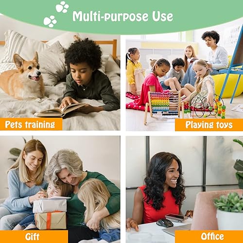 Miniatura 7 de FINEST+ Voice Recording Button for Communication Pet Training Buzzer, 30 Second Record&Playback Dog Toy, Voice Recording Clicker for Cat, Puppy, Pet