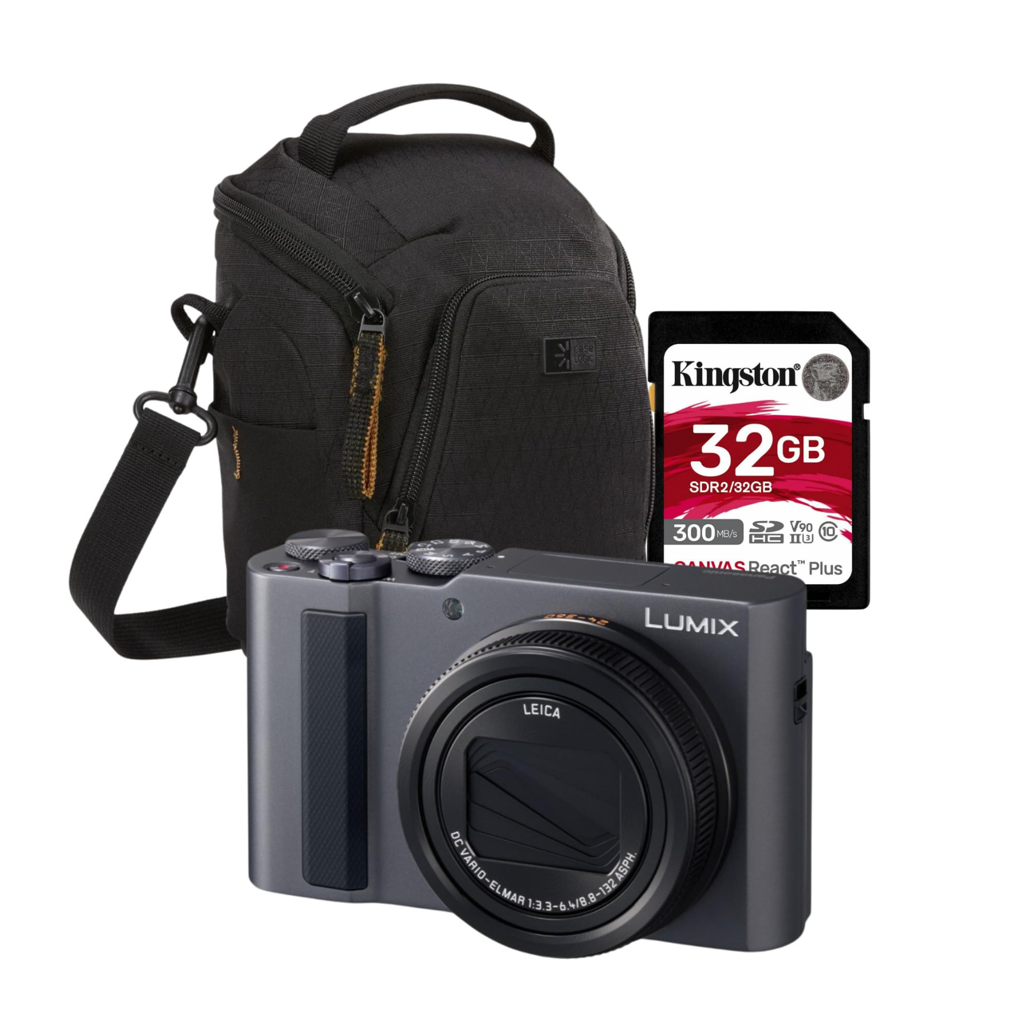 LUMIX ZS300 Compact Point and Shoot 4K Digital Camera (Silver) Bundle with Memory Card and Camera Bag (3 Items)-picture-20