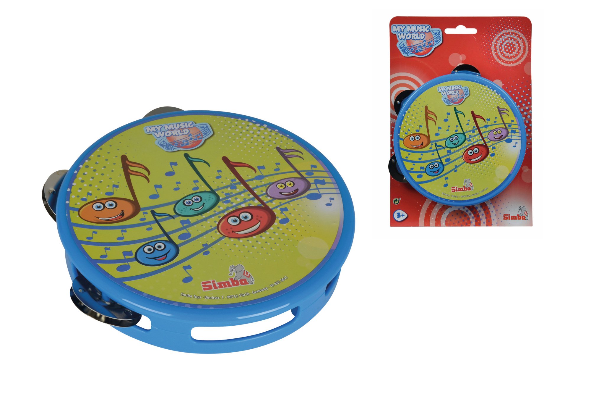 Simba 106834041 Tambourine 