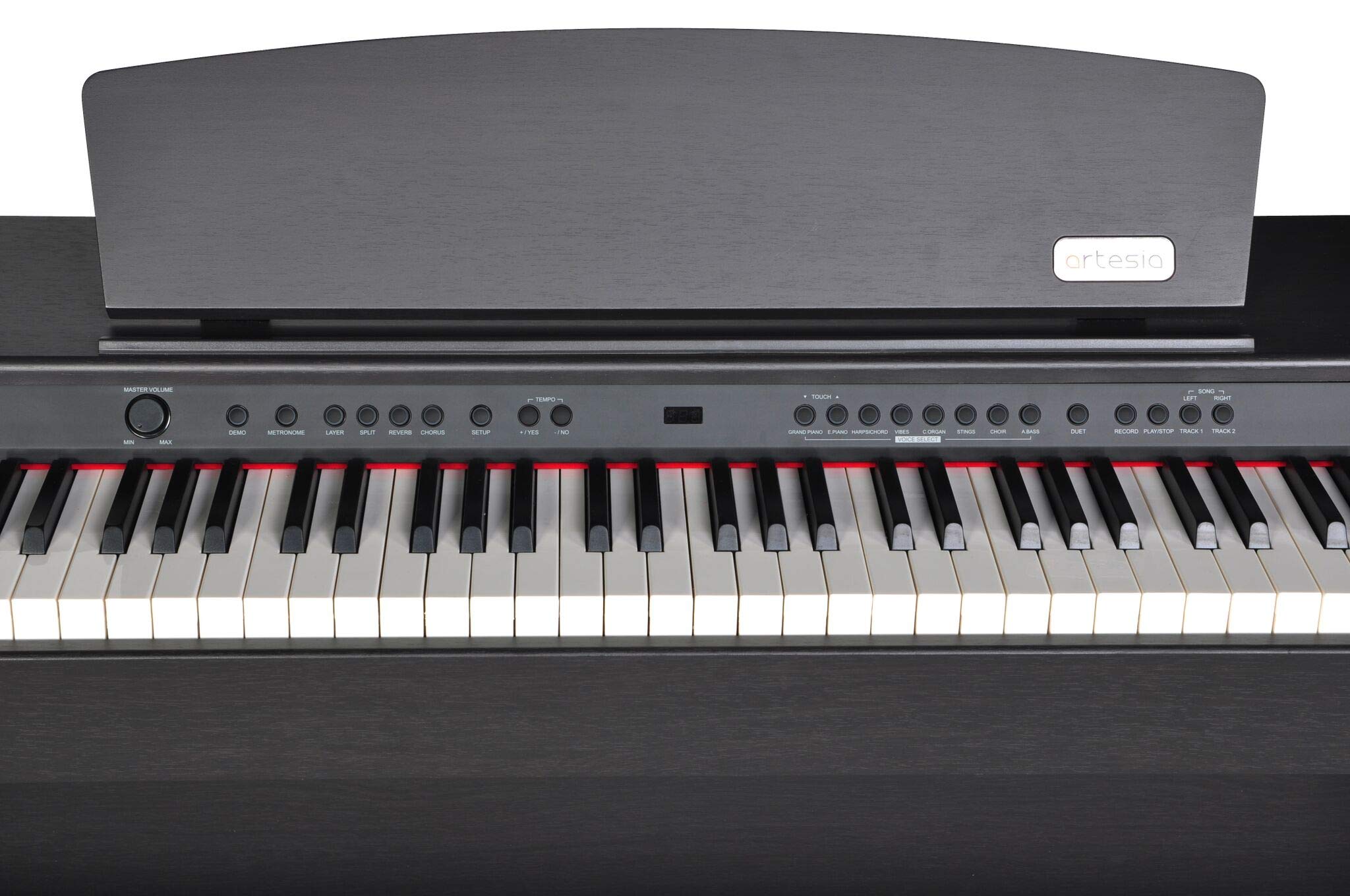 Artesia DP-2 Series 88 tasti ponderati Consolle tradizionale con panca abbinata, palissandro scuro