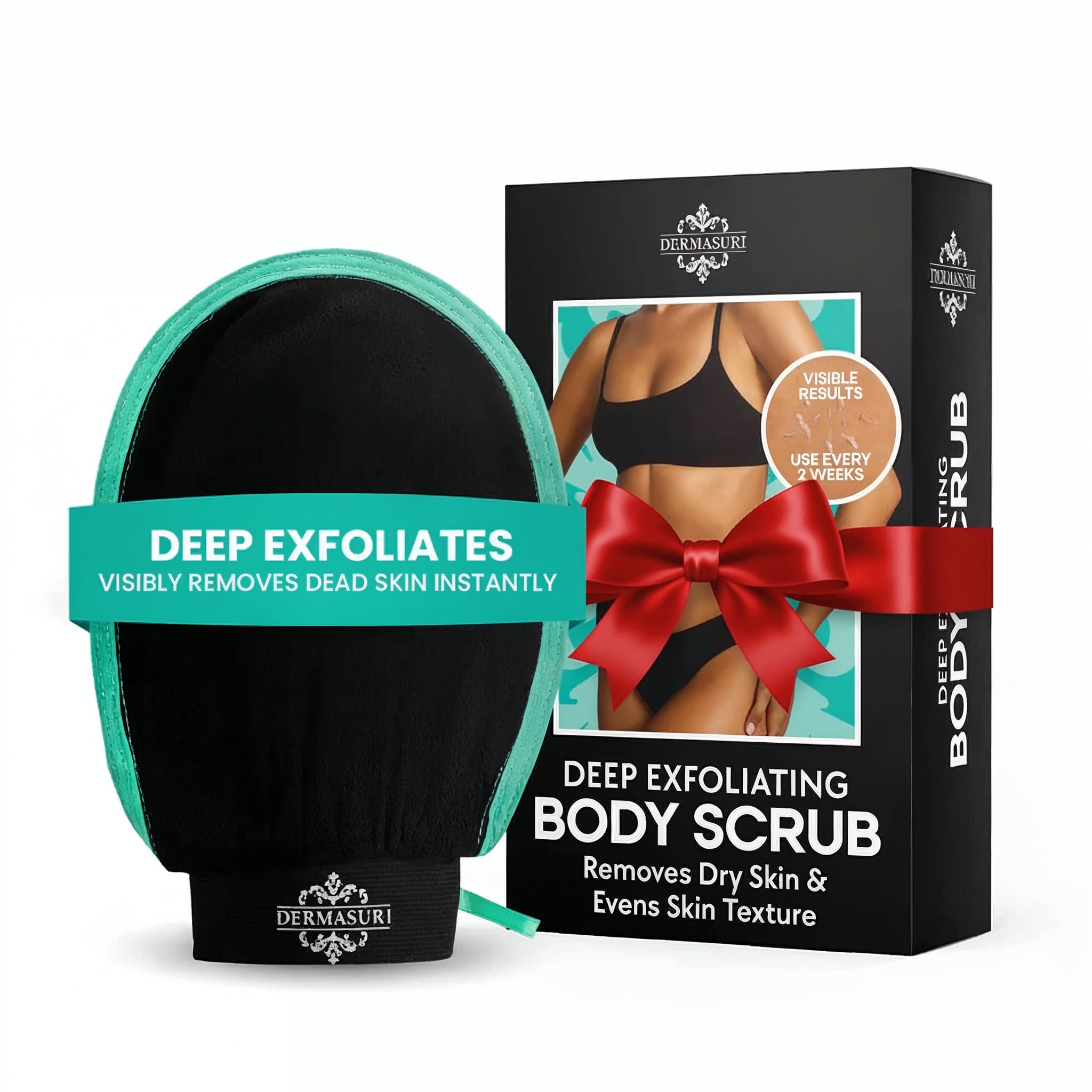 Dermasuri Deep Exfoliating Mitt Body Scrub