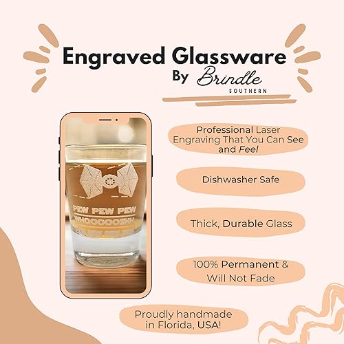 Miniatura 4 de Juego de 4 vasos de pinta grabados Star SW Pew Pew, Never Tell Me, Dangerous To Go Solo, Rebel, Star Space Noises Sci-Fi Wars, juego de cuatro vasos