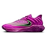 Giannis Immortality 4 Basketball Shoes (FQ3680-501, Hyper Violet/Green Strike/Bold Berry/Black) Size 11