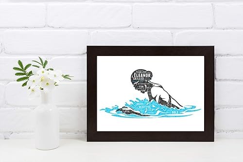 Miniatura 3 de Breast Stroke Swim Girl Poster - Swimming poster Wall Art for Girls, Personalized Wall Art Gifts for Swimmers, Swim Print gifts, Birthday Gifts,