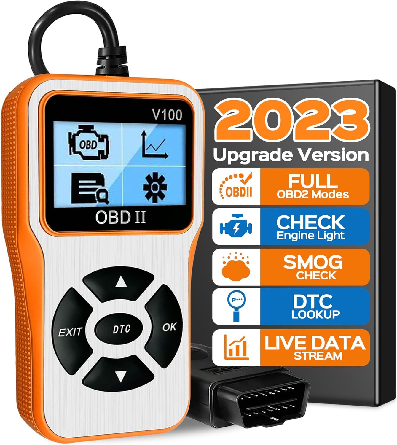 OBD2 Scanner Car Engine Fault Code Reader Wired ODB2