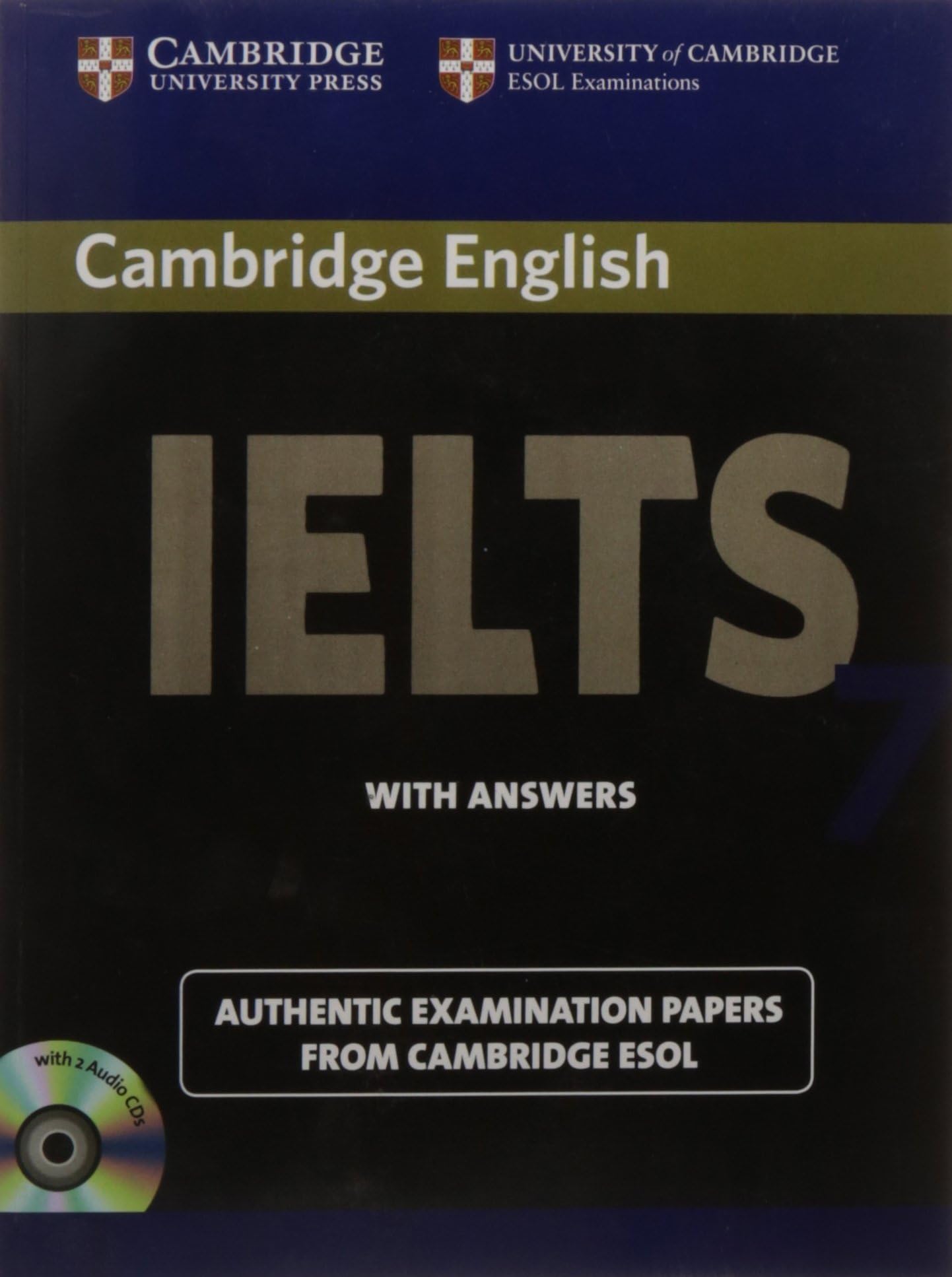 Camb English Ielts 7: with Answers with 2 Audio CDs (South Asian Edition)
