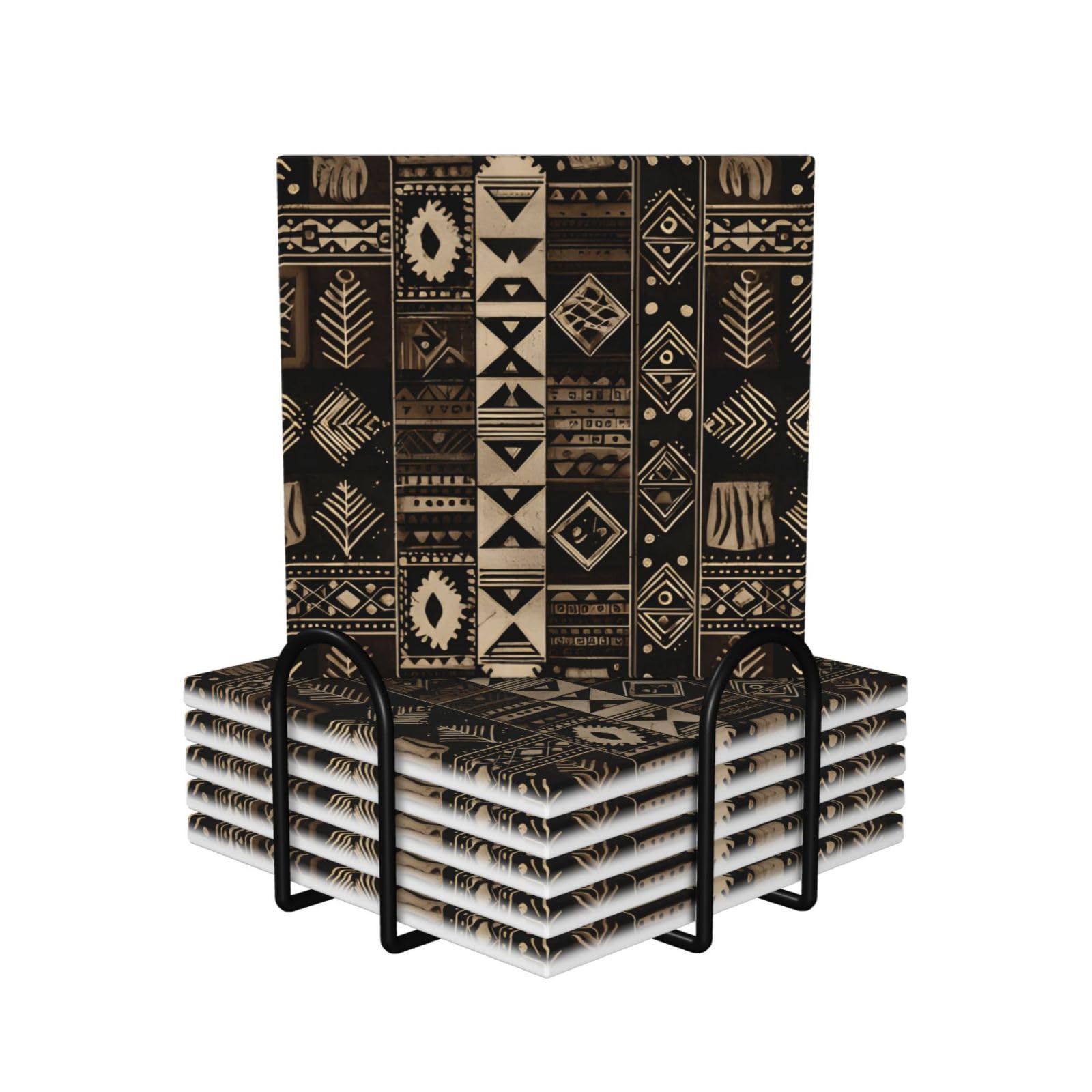 Dessous de verre en céramique africaine pour sublimer vos apéritifs et tables