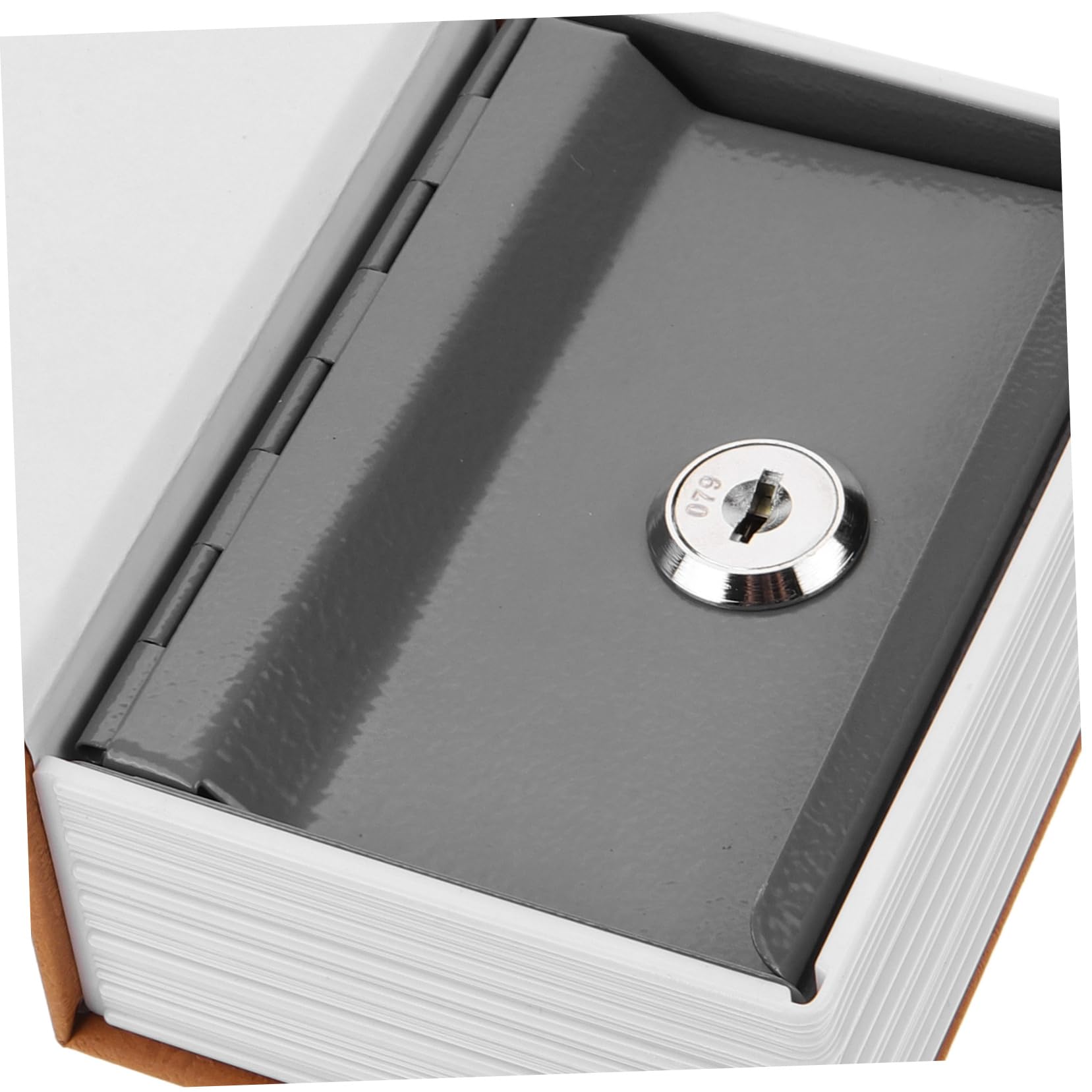Angoily 4piezas Caja De Seguridad Forma De Con Cerradura Alcancía Para De y Billetes Caja De Almacenaje Retro