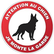 "Je Monte La Garde" Sign "Je Monte La Garde" [French Language] - Rigid and Round - Diameter 190 mm - Thickness 1.2 mm | Made in France | Safety Signs