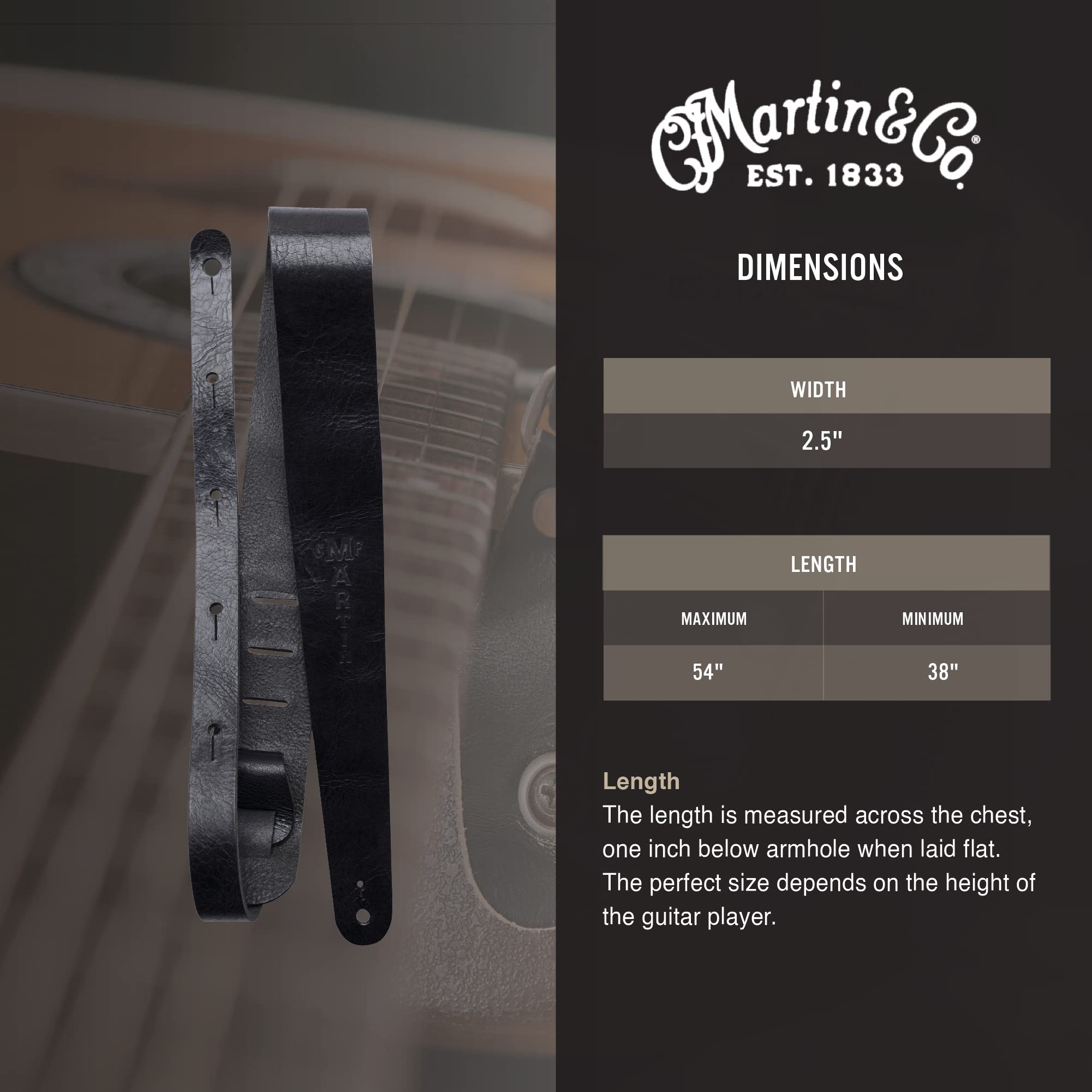 Martin ヴィンテージ　レザーストラップ Amazon | [マーチン] Vintage Leather Straps Black 18A0064