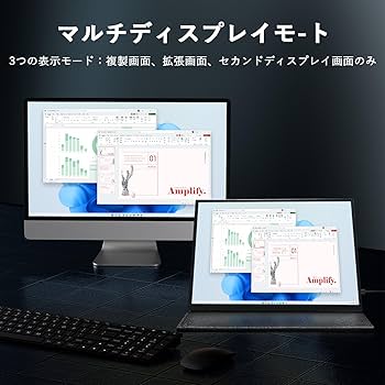 Amazon.co.jp: CNBANAN モバイルモニター 10.5インチ (1920*1280