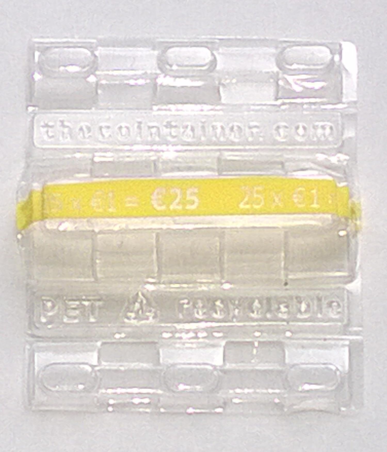 20 Packs Cartuchos plástico 1 Euro - 2000 blisters
