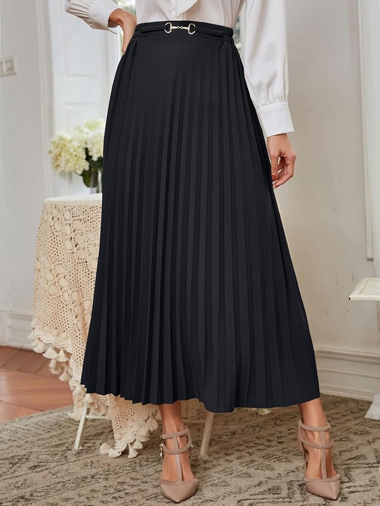 スカート THEREDTHREAD S ring pleats skirt full M THEREDTHREAD S ring pleats skirt full M