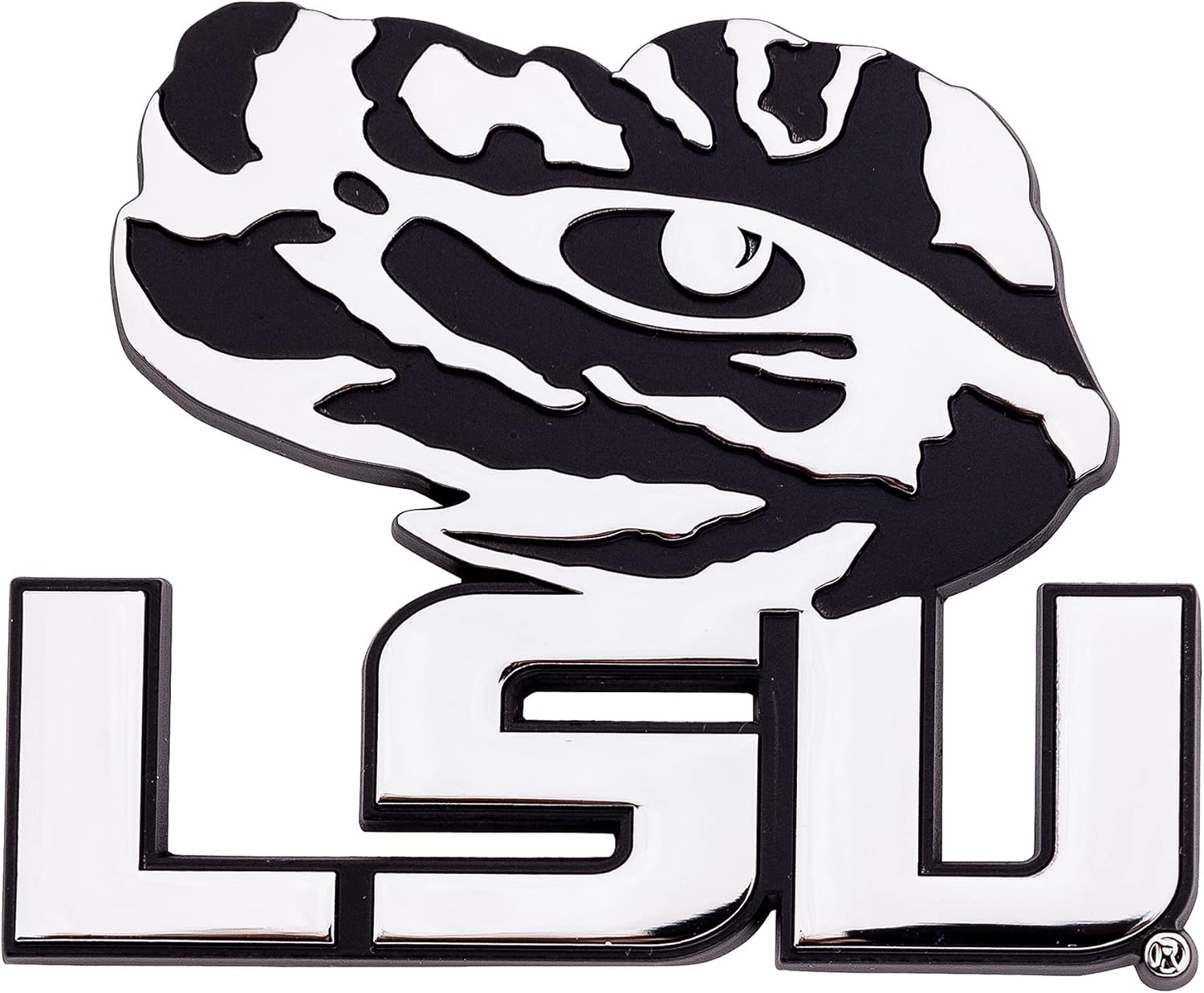 Desert Cactus Louisiana State University Sticker LSU Metal 3D Auto Car Emblem Sticker Chrome Tigers Geaux Premium Truck Vehicle Emblems