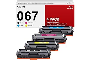 MF653CDW Compatible Toner Cartridge (067 Toner Cartridge, 4-Pack)