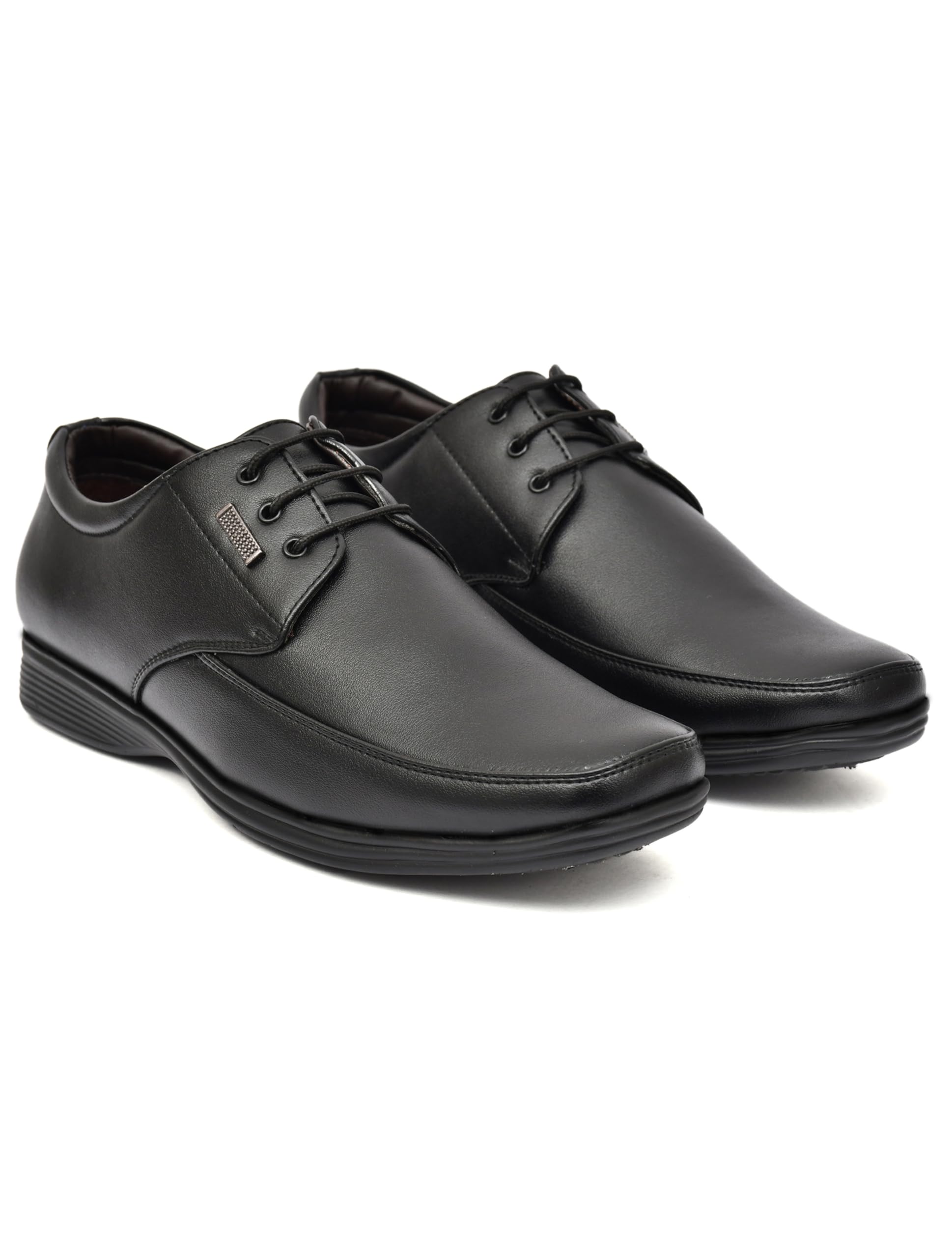 averatto Men's Premium Synthetic Leather Formal Derby Shoes | Ultra-Lightweight Airmix Sole Lace-Up Office Wear-picture-14
