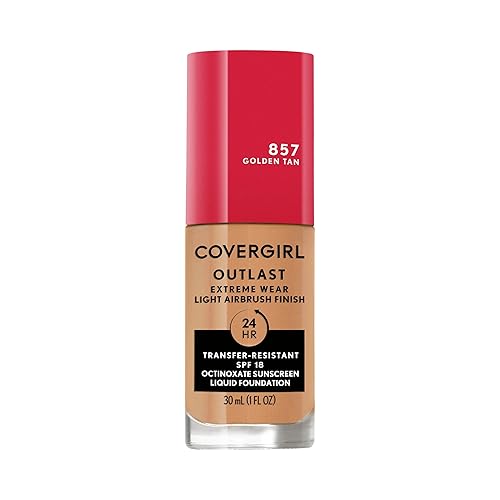 Miniatura 23 de Covergirl Outlast Extreme Wear - Base líquida 3 en 1 de cobertura completa, SPF 18 protector solar 1 onza líquida - Buff Beige