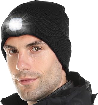 Amazon.com: Tutuko LED Beanie Hat with 