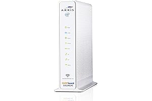 ARRIS Surfboard DOCSIS 3.0 Premium Cable Modem with Built-in Wi-Fi Router and...