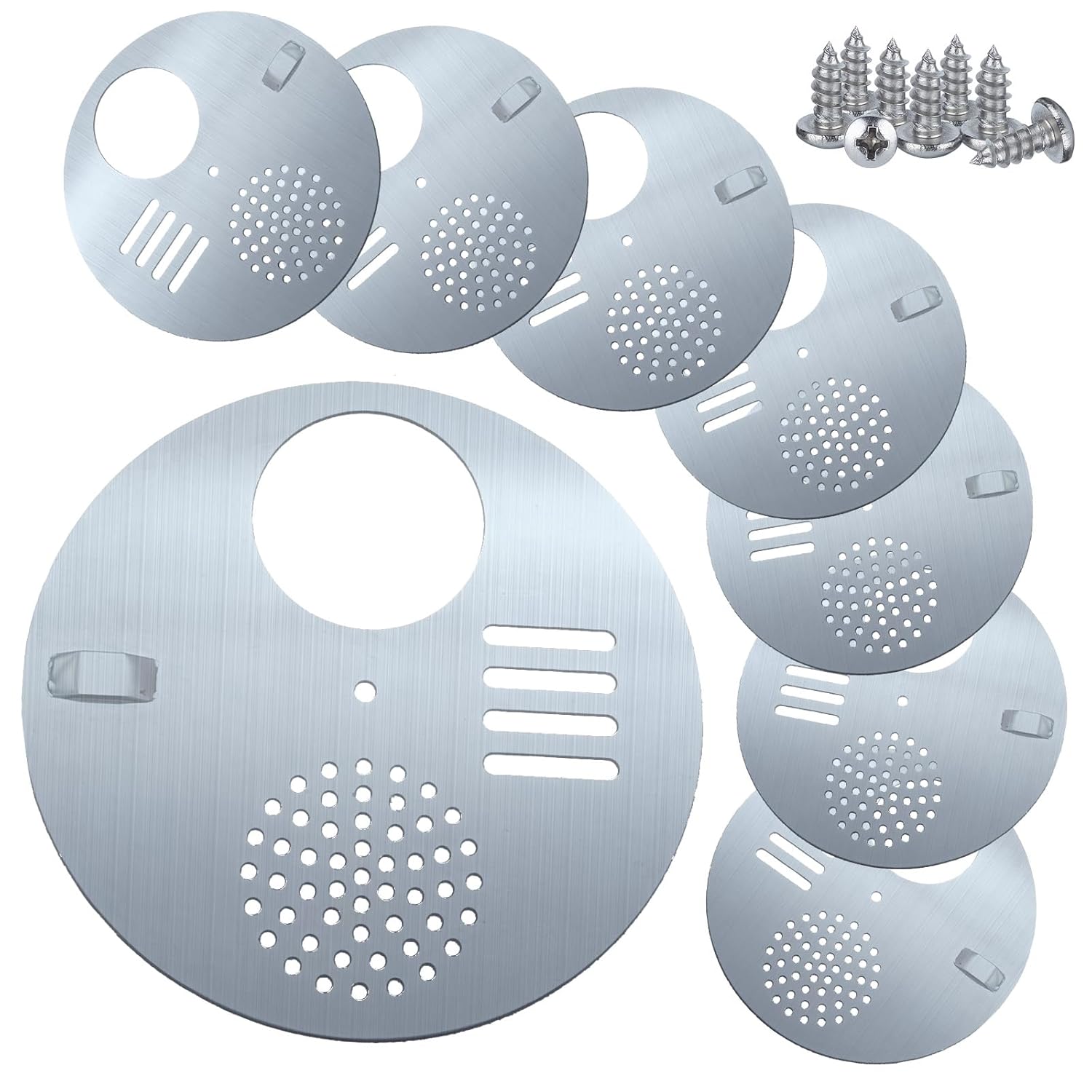 Disco de entrada para colmena Nuc de acero inoxidable 4.92 pulgadas