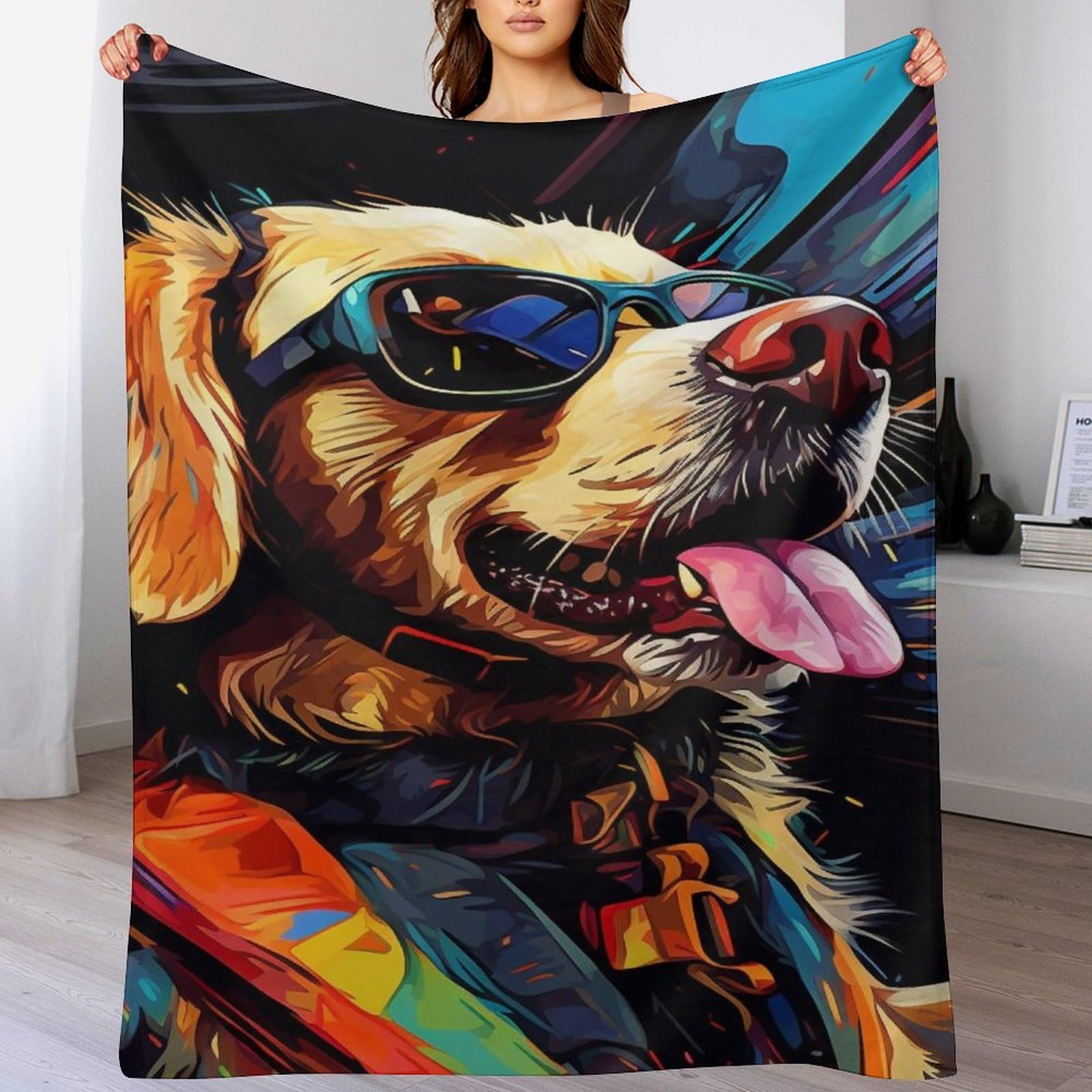 Couverture salon douce en flanelle polaire de qualité supérieure pour lit et canapé