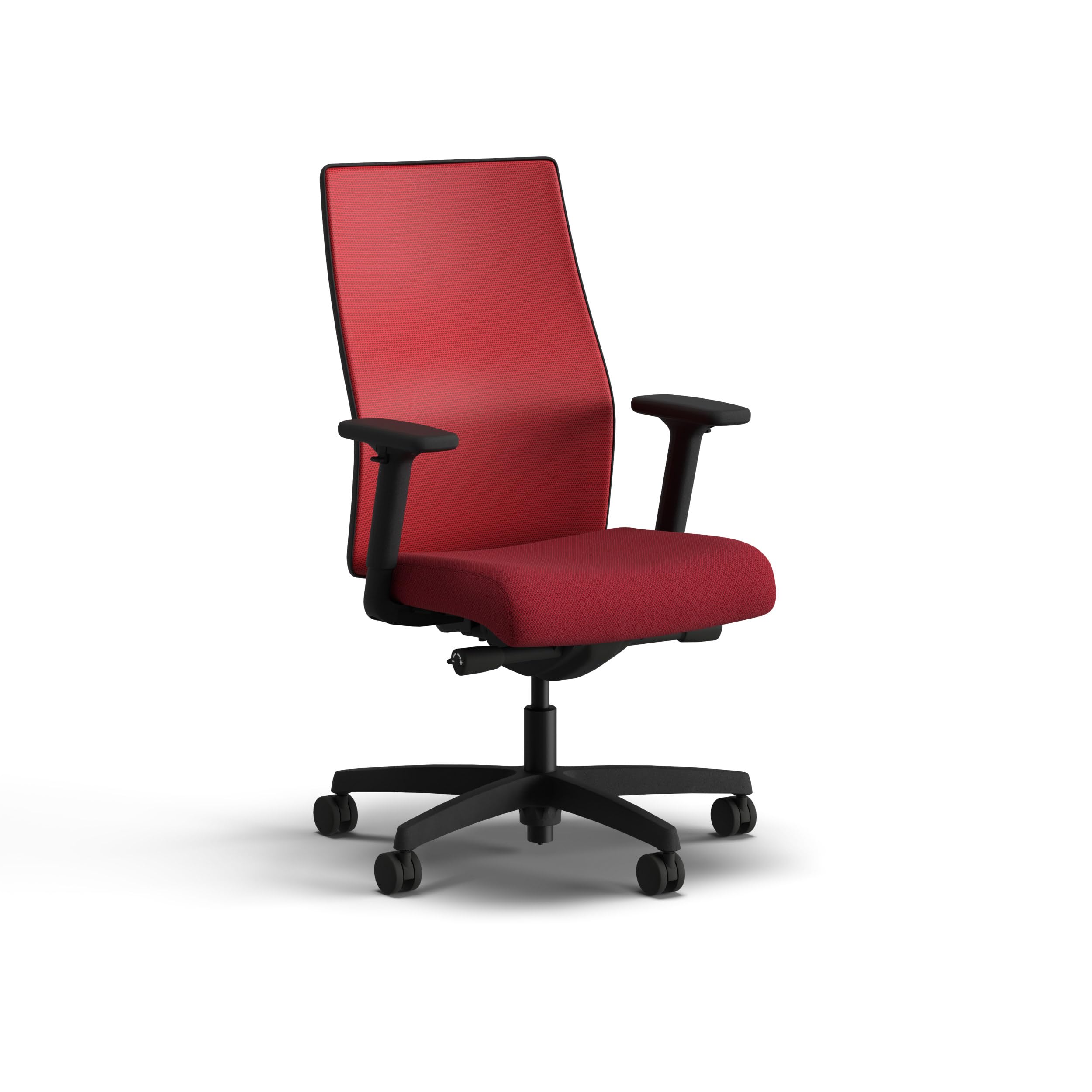 HON Ignition 2.0 Mid Back Task Chair, Spectrum Mesh, Advanced Synchro-Tilt Control, Office Chair with Lumbar Support, Height and Width Adjustable Arms