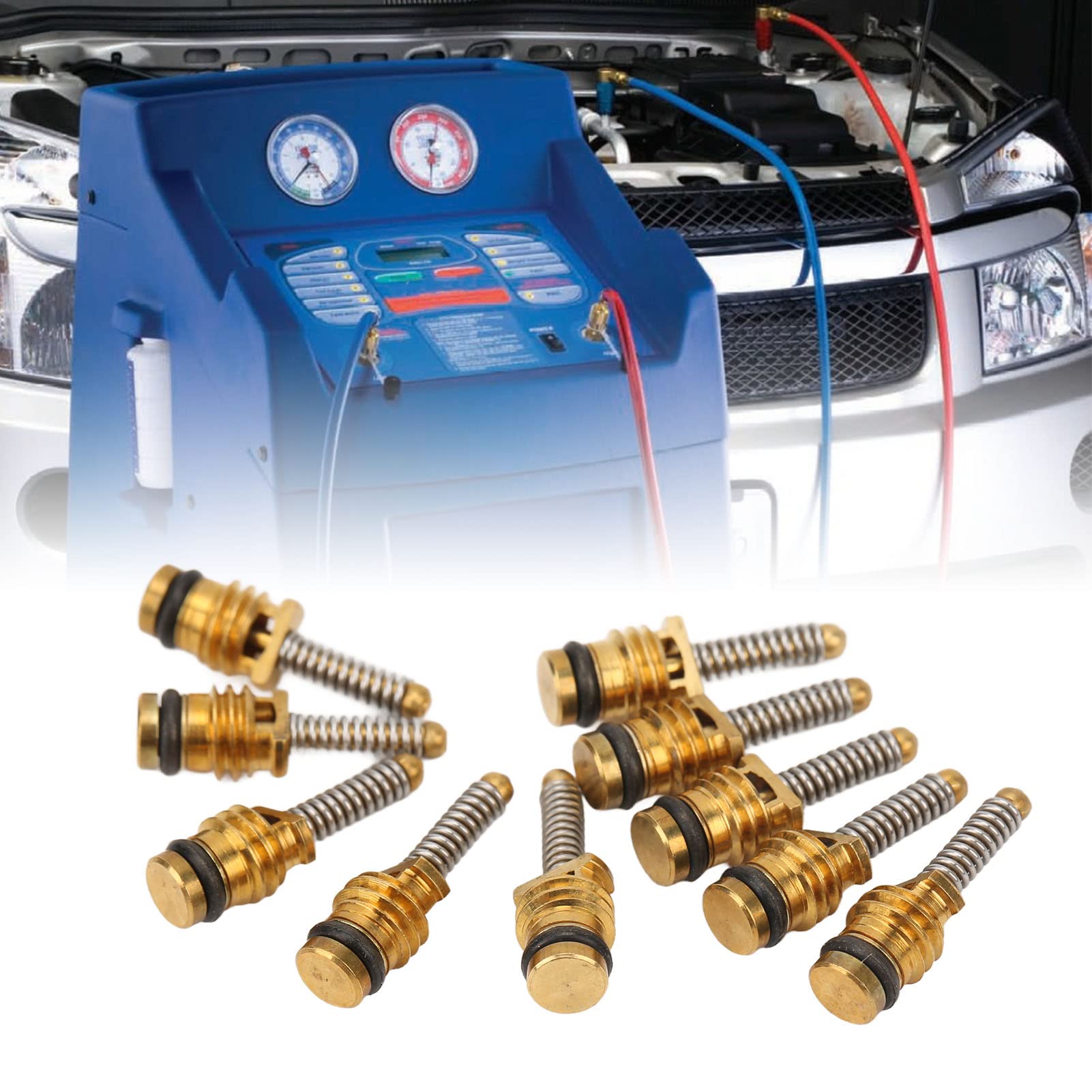 10 Qty A/C JRA Schrader Valve Core *Fits* JRA Honda Ford Nissan GM Hyundai 59347 - Foto 10