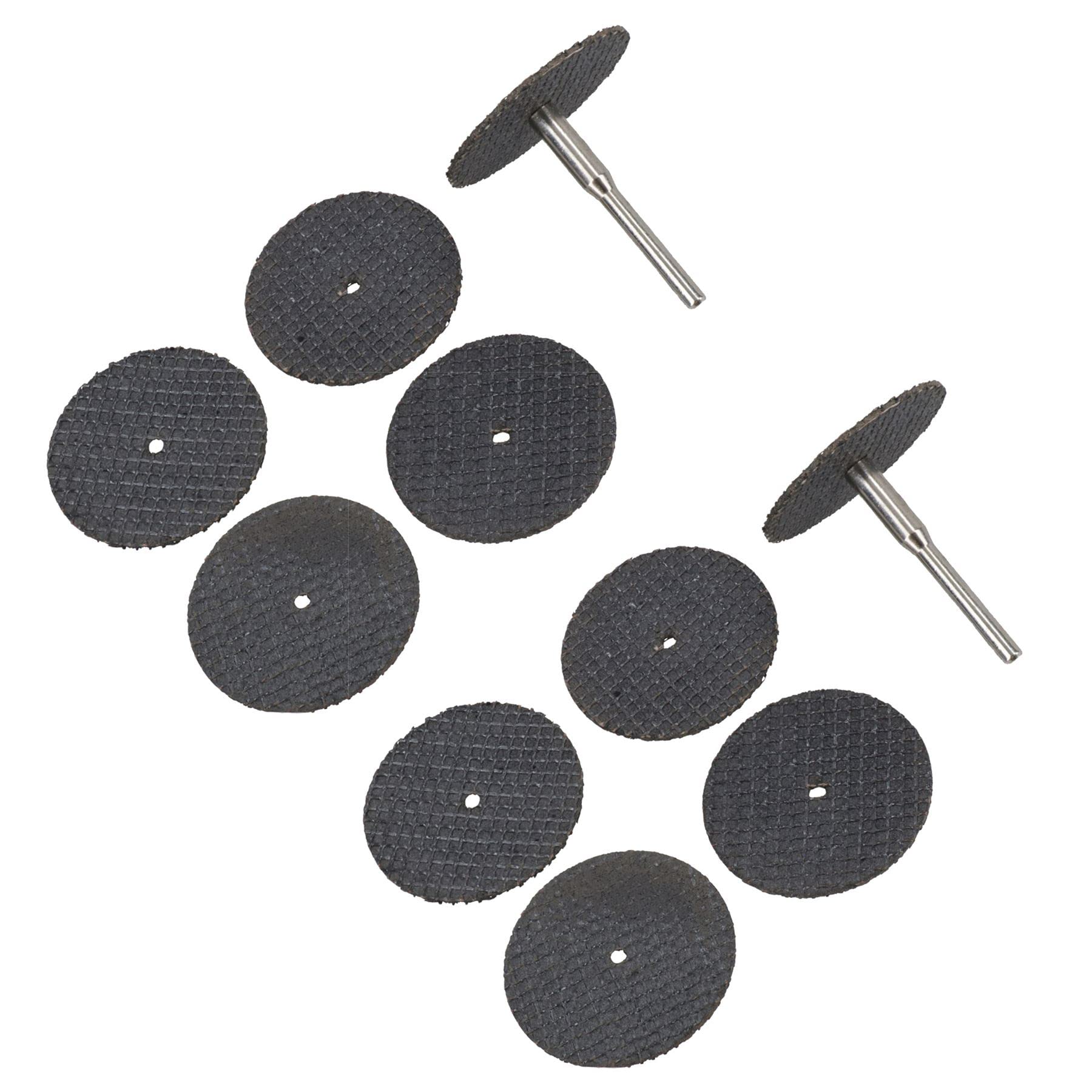 Ab Tools 12Pc Rotary Tool Resin Cutting Trimming Disc Set 31Mm Diameter 3.17Mm Mandrel