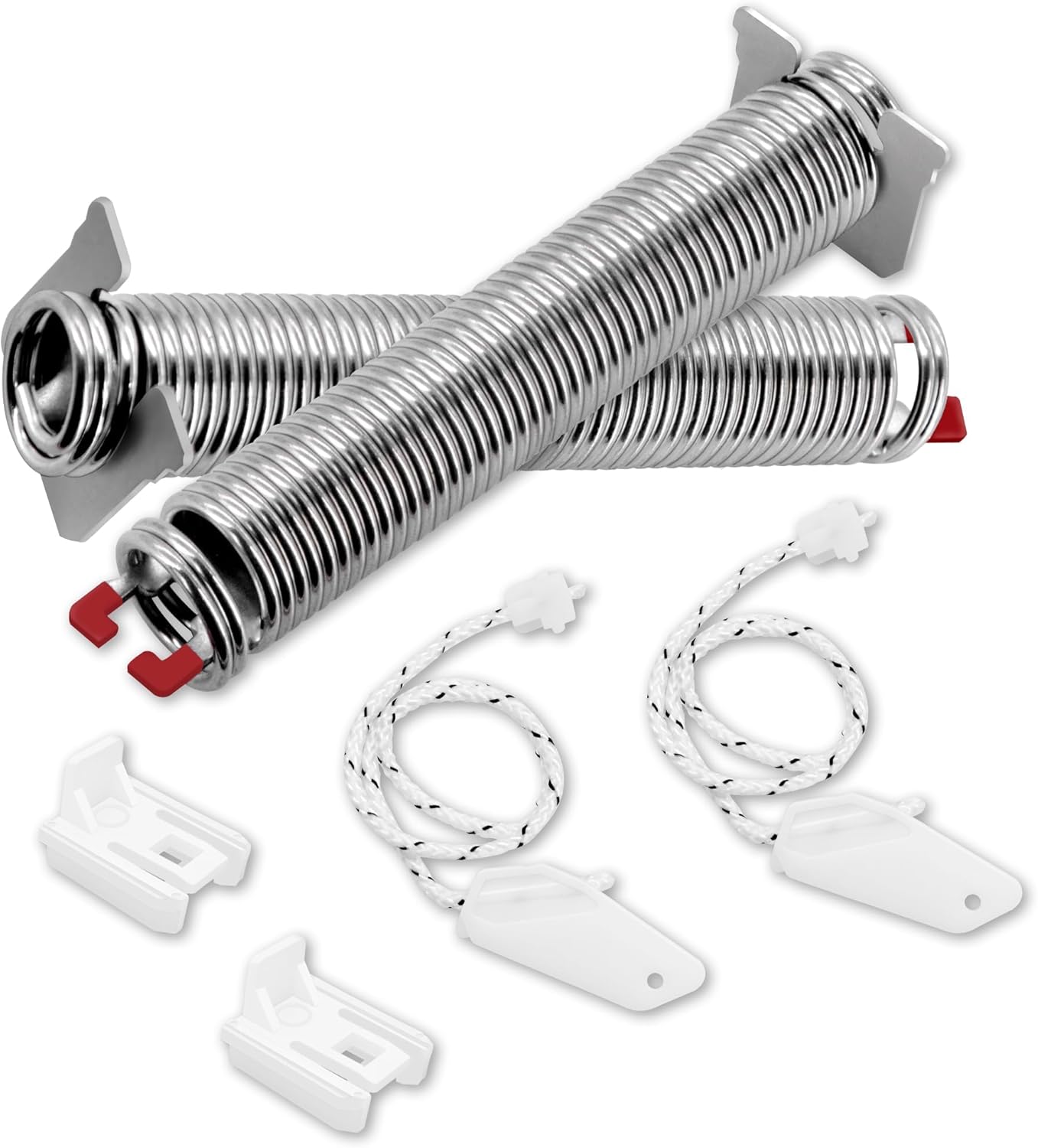 12004119 Dishwasher Door Spring Kit (Cord Length: 13.9 inch) Compatible with Bo-sch Dishwashers SHE SHP SHX Series included 00754866 Replaces 4163808 AP5953108 PS10061222 EAP10061222 PD00041424