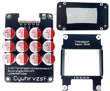 4S 5A 3S 12V Active Equalizer Aluminum Alloy Protective Case BMS Lifepo4 Lipo Lto Lithium Active Battery Balancer