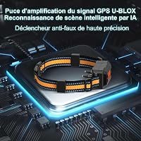 Vezeték Nélküli GPS Szökésgátló Nyakörv Kültéri Kutyáknak, 30-999M Állítható Kerítés, IPX7 Vízálló Elektromos Kerítésrendszer, Intelligens G 3