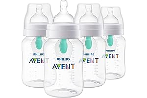 Philips Avent Anti-colic Baby Bottles for Babies, 3 to 6 Months