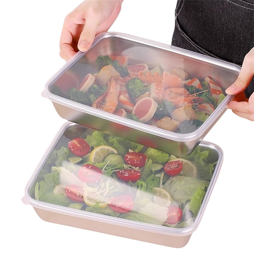 か*ー様 ステンレス製 蓋付き 餃子バット Amazon｜バット 料理 ステンレス製プレート 蓋付き 四角 餃子
