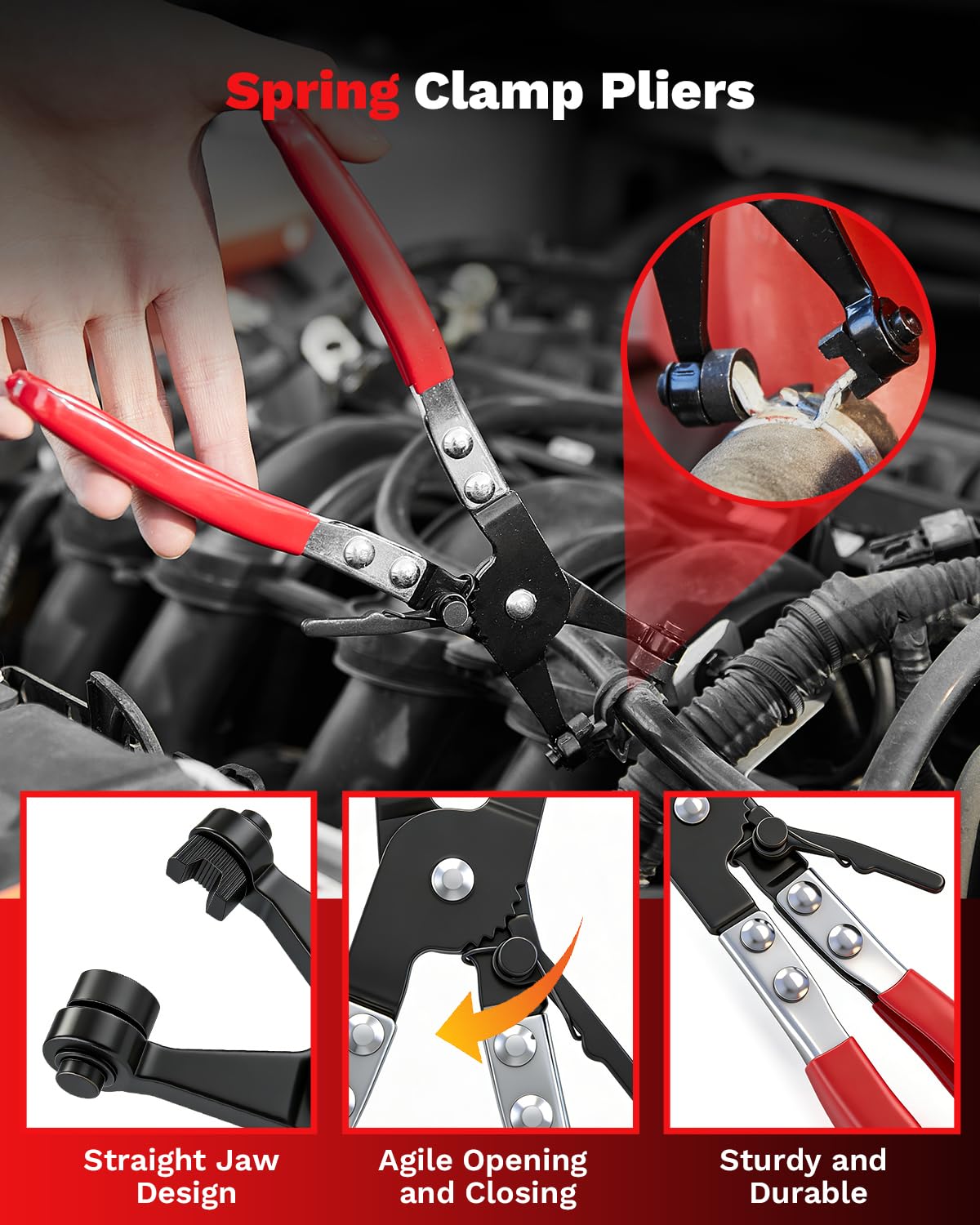Saker Pliers Tool Set - Connector Removal -6