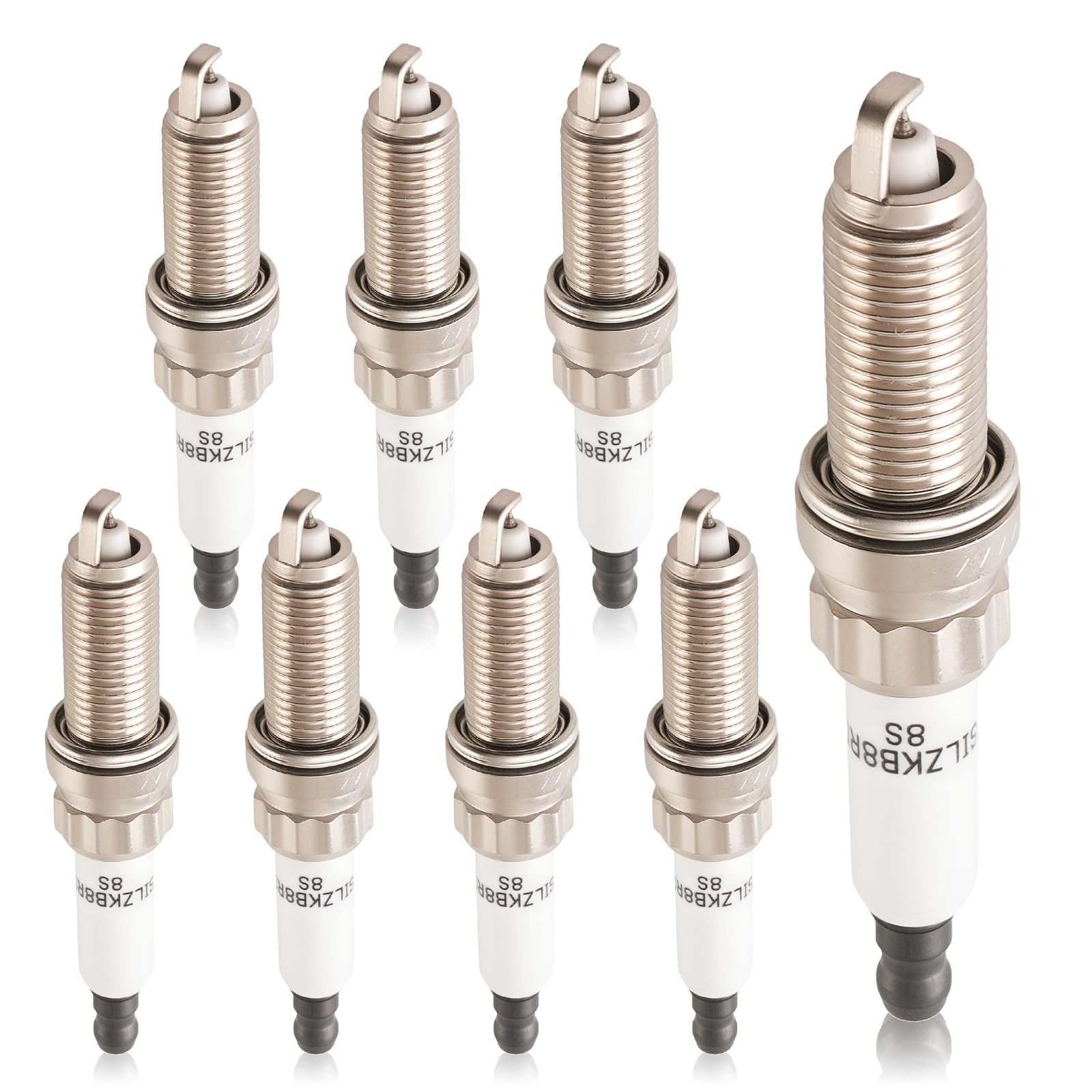 Amazon | maXpeedingrods 8個 イリジウム スパークプラグ SILZKBR8D8S