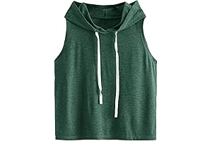 Women's Sleeveless Hooded Tank Top for the Perfect Workout