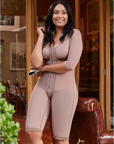 Miniatura 8 de DELIE Fajas Colombianas Moldeadoras 103 - Body moldeador de alta compresión con control de abdomen