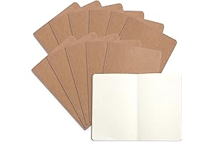 Blue Summit Supplies Dotted Grid Travel Journals (12-Pack)