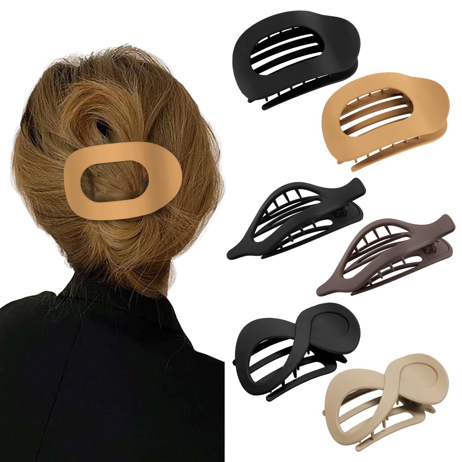 Fermaglio per capelli grande stile coreano artiglio forte clip clip per capelli alla moda accessori per capelli per allenamenti in palestra e gite casual
