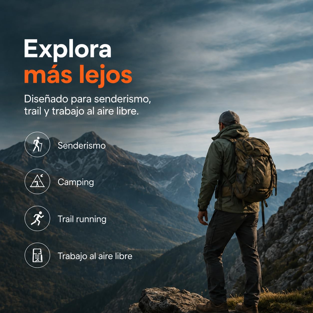 Mibro GS Explorer S Reloj Inteligente Deportivo para Hombre, Bisel de Cerámico, 10atm Resistente al Agua, Batería hasta 20 Días, Pantalla AMOLED, 150+ Deportes, GPS Smartwatch para Android iPhone