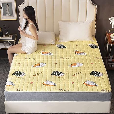 Amazon 敷パッド 敷きパッド 夏 柄 シングル ダブル 135 0cm 寝心地 ベッドシーツ 厚め 綿100 放熱性 通気 肌触りよい 寝汗吸収 エアコン対策 冷え対策 寝具 汗取り敷きパッド かわいい フルーツ 子ども部屋 お昼寝 寝具用 しきぱっと ベッドパッド 敷きパッド