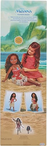 Miniatura 9 de Jakks Disney Moana Doll de 32 pulgadas de alto perfectamente posable incluye peine para el cabello Modelo 48960-1