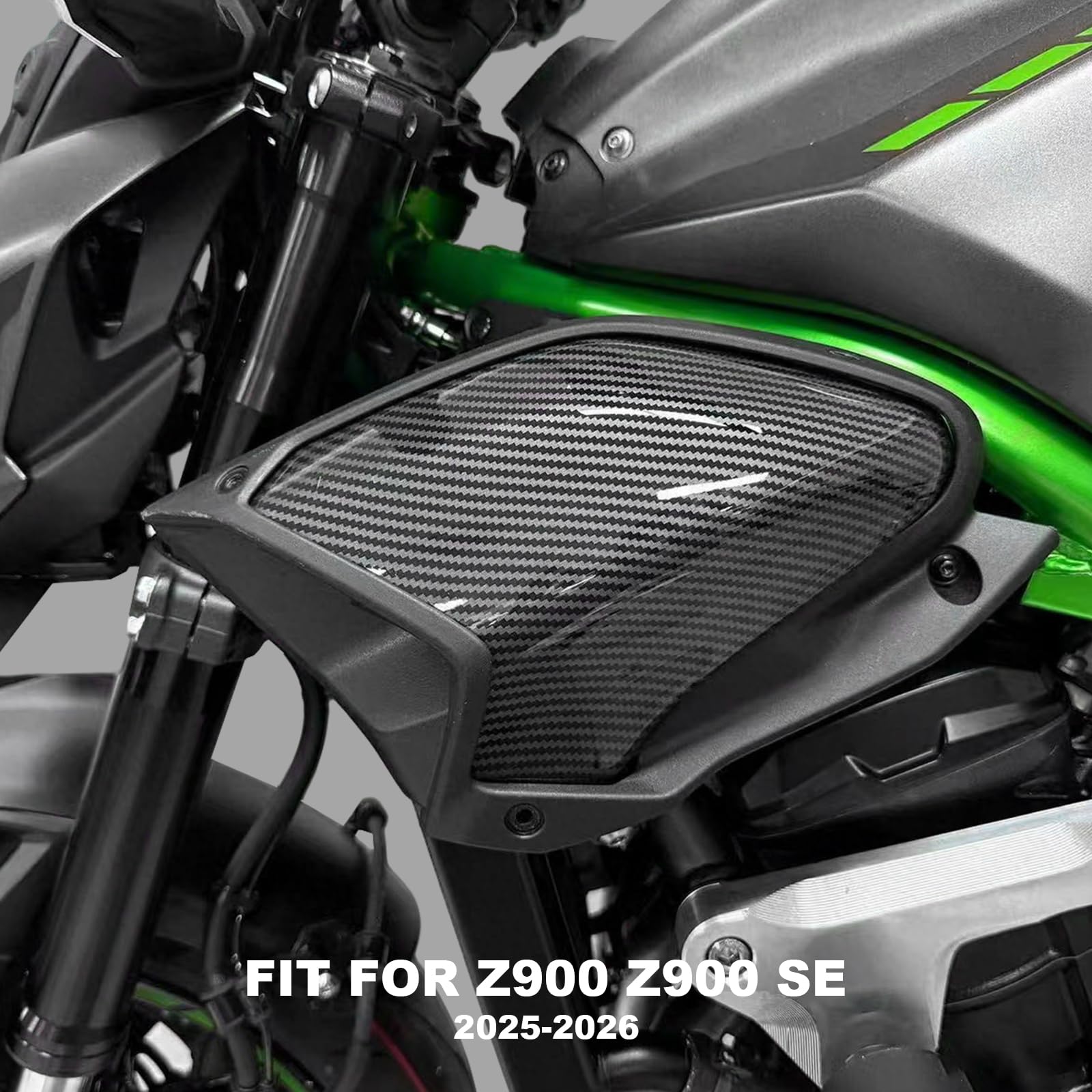 Cache-radiateur de moto pour Z900 Z900SE 2025-26 (impression par transfert à l'eau)