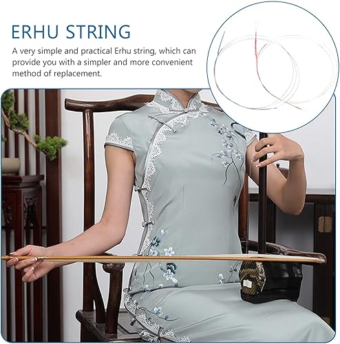Miniatura 7 de Totority 12 Sets Erhu Strings Gitarre Instrument Musical Instrument Accessories Erhu Parts Erhu Instrument Lute Khaen Instrument Sitar Instrument
