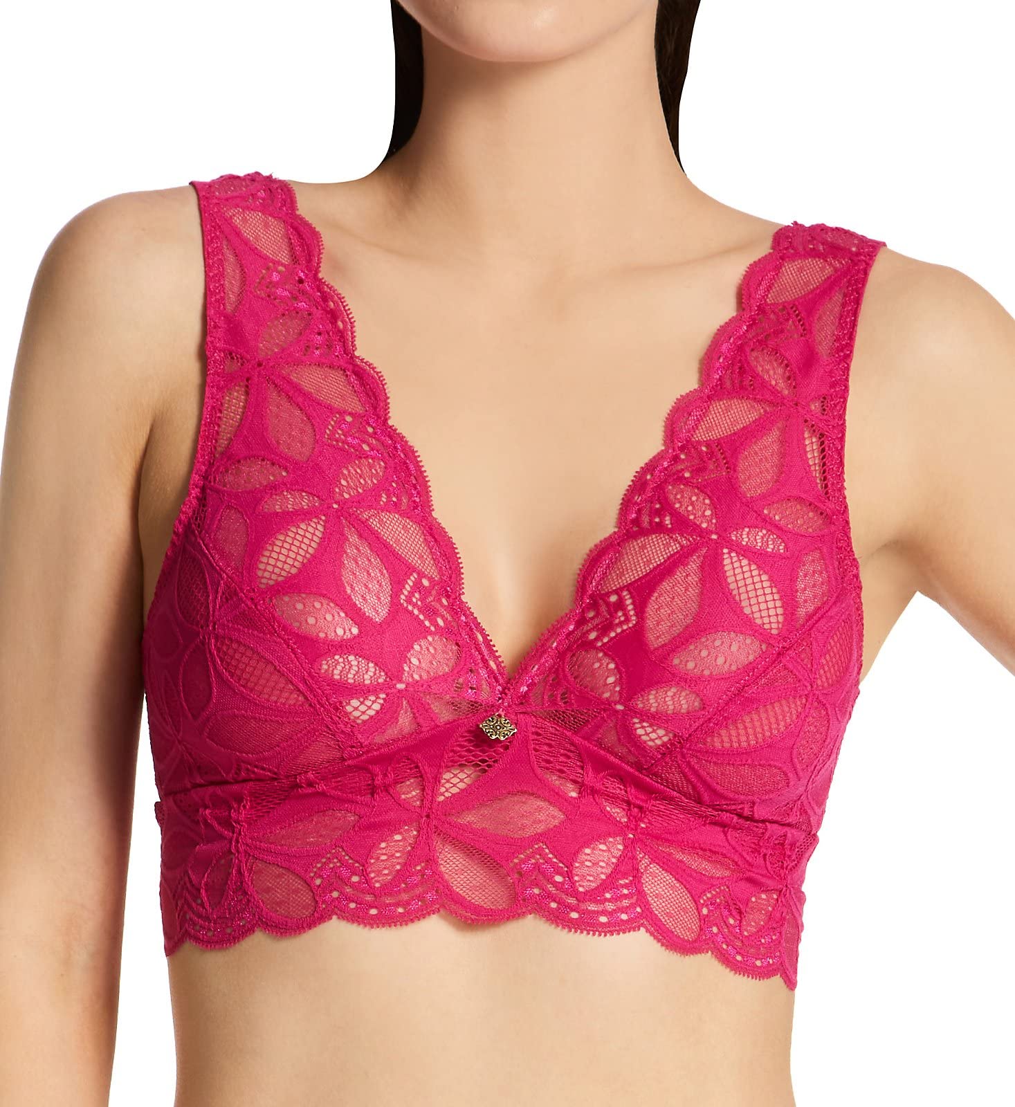 Women's Stricto Sensuelle Bralette, ELH6217, Fuchsia, L