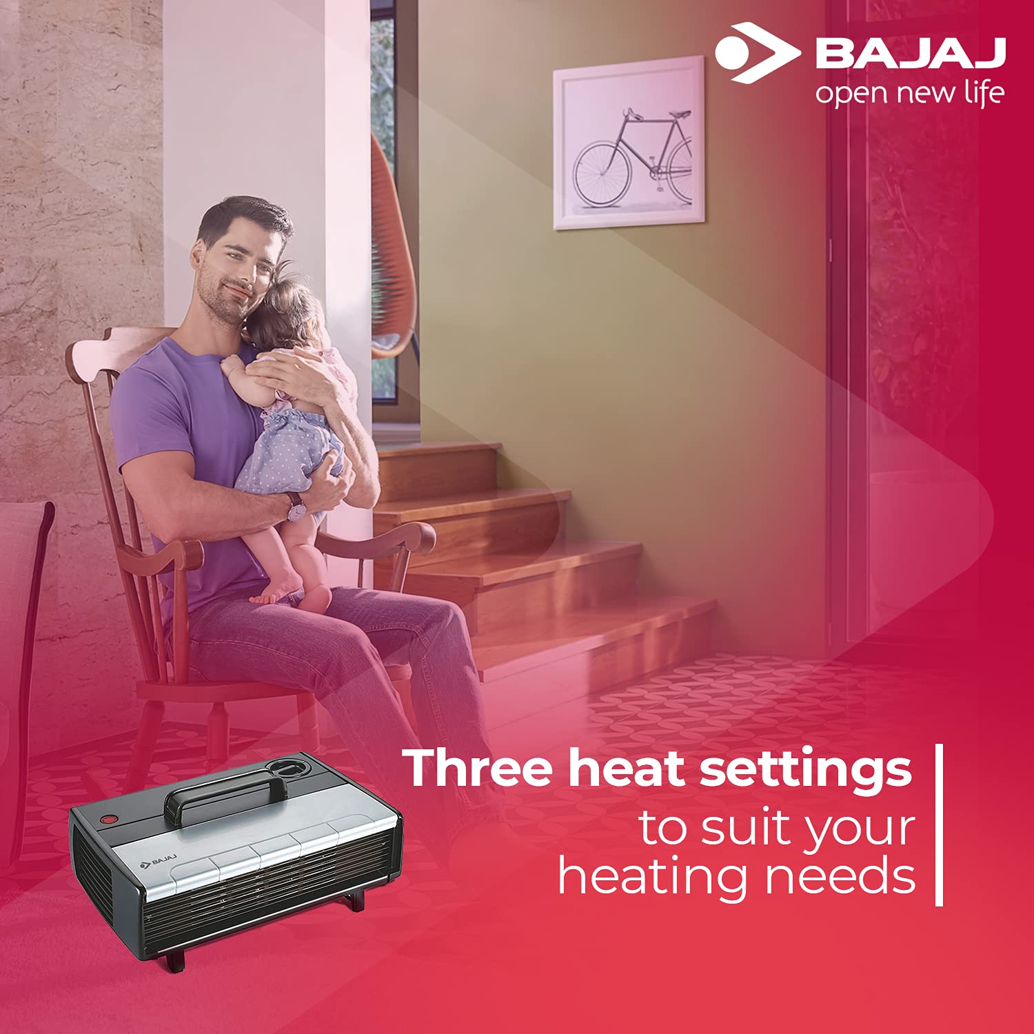 Bajaj Majesty RX 7 2000 Watts Heat Convector Room Heater (Black, ISI  Approved) : Amazon.in: Home u0026 Kitchen