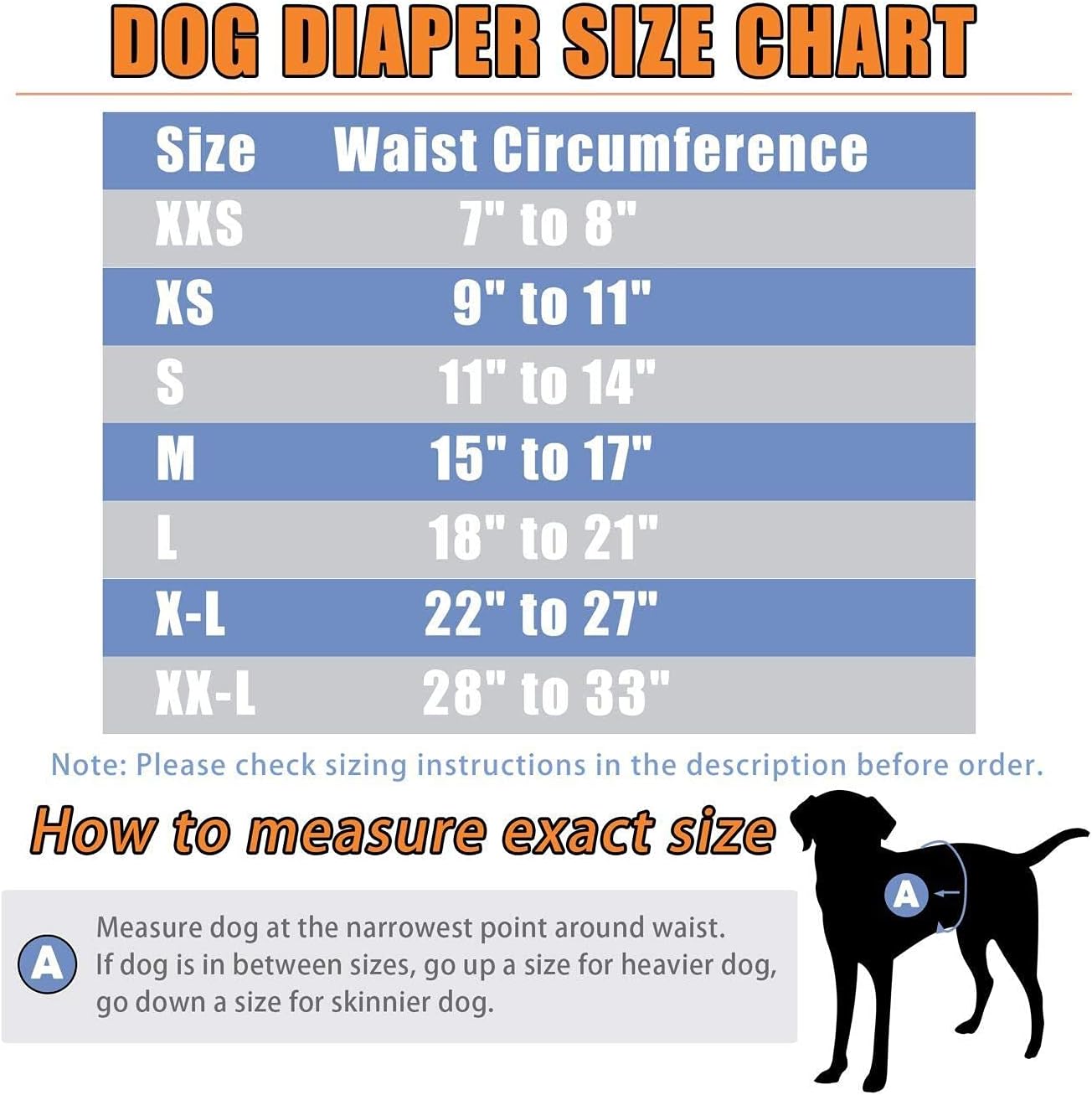 Leekalos Male Dog Diapers (3 Pack), High Absorbing Dog Belly Bands for