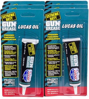 Lucas Oil 10889-6 Extreme Duty Gun Grease Case 6 x 1oz., 1 Pack